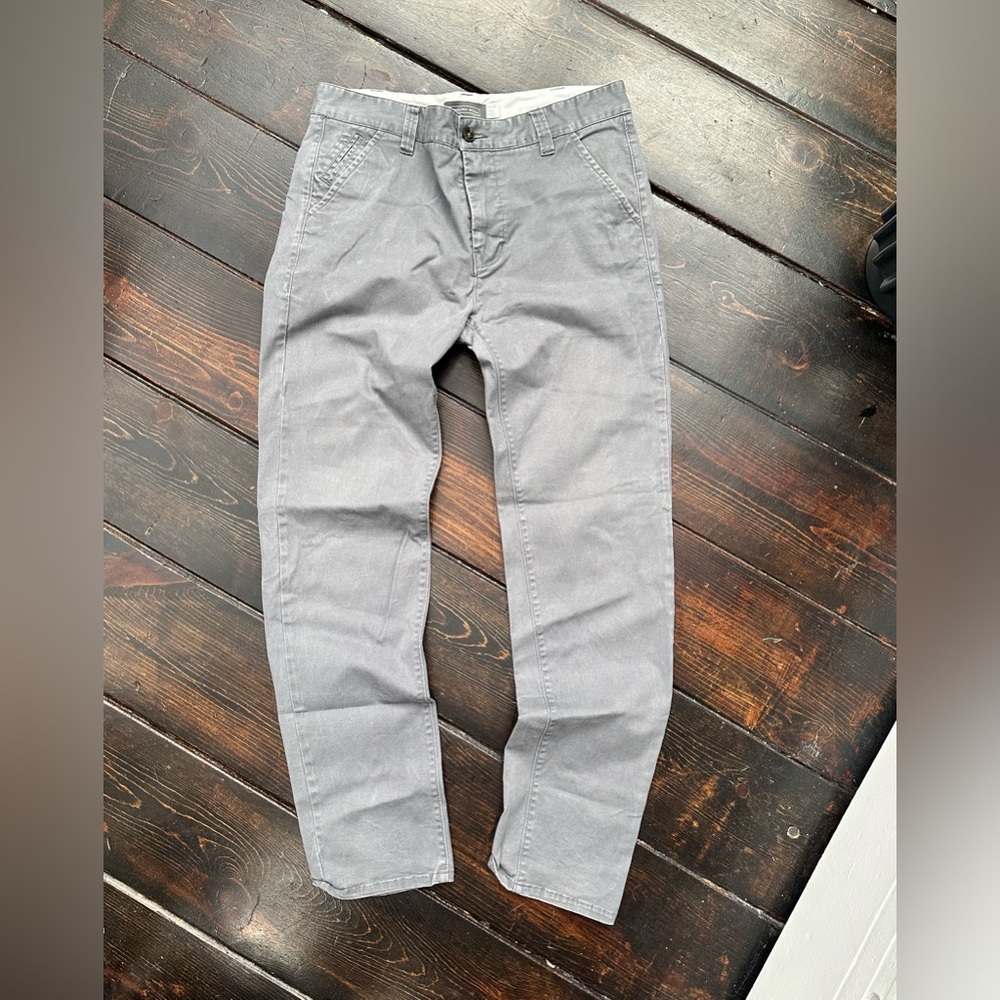 Skinny Grey Chinos